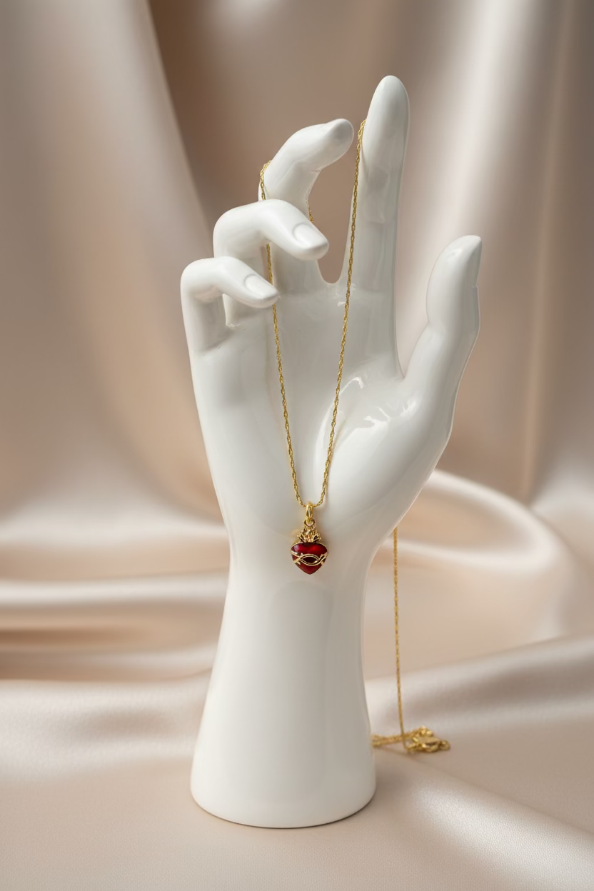 Collares con Dijes Católico | Acero Inoxidable y Rodio - Vol.1