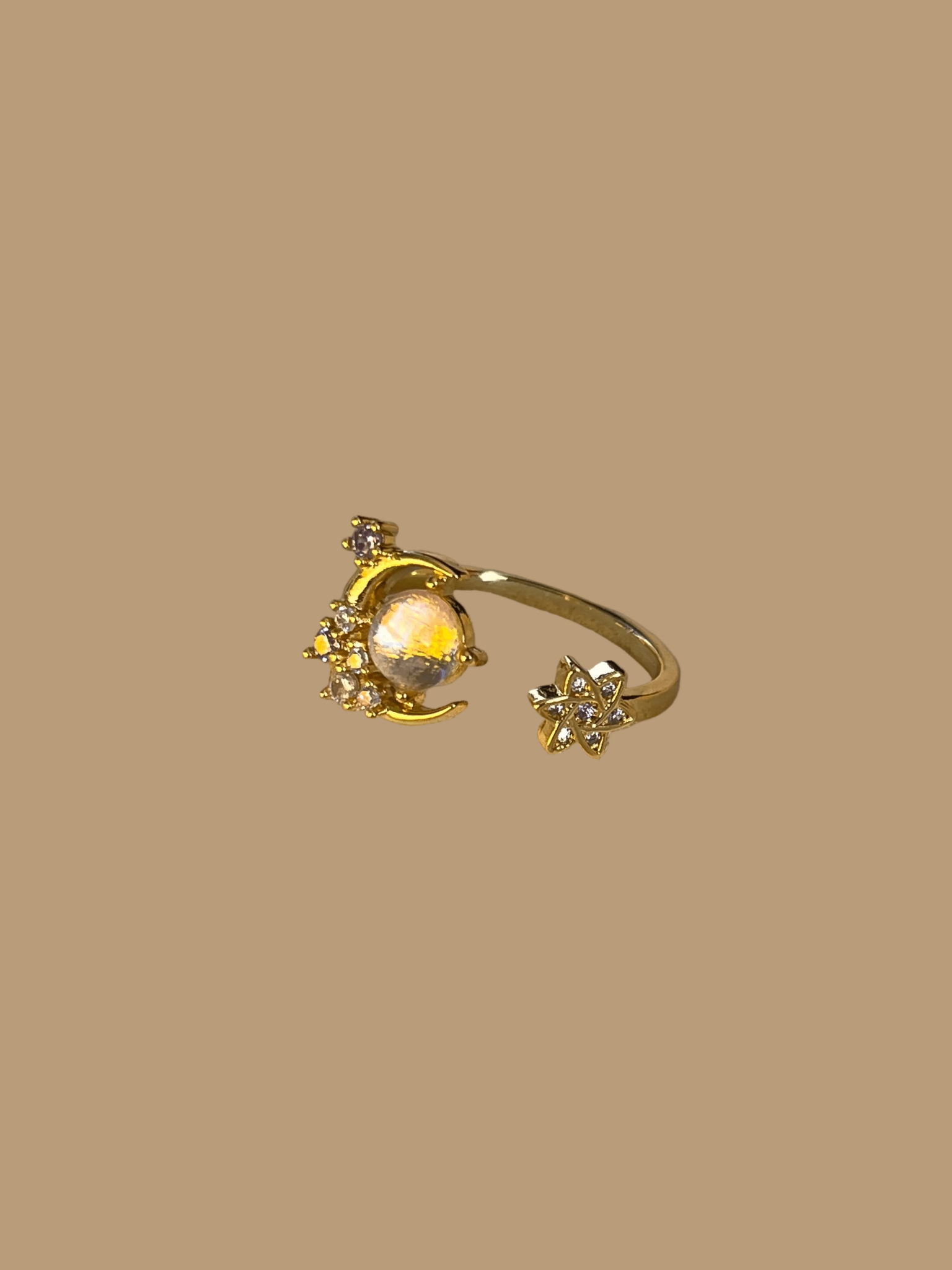 Anillo Luna Piedra Termocrómica - Al estilo Martinez