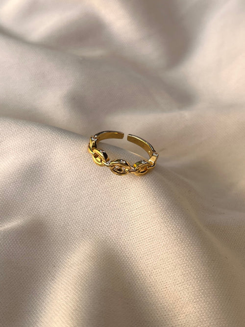 Anillos De Eslabón - Al estilo Martinez