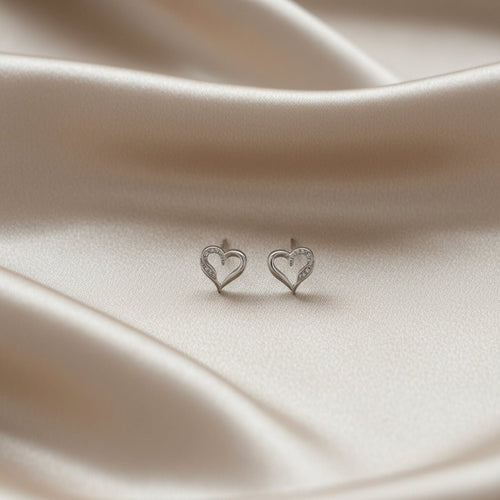 Aretes de Acero Plateado | Diseños Exclusivos - Al estilo Martinez