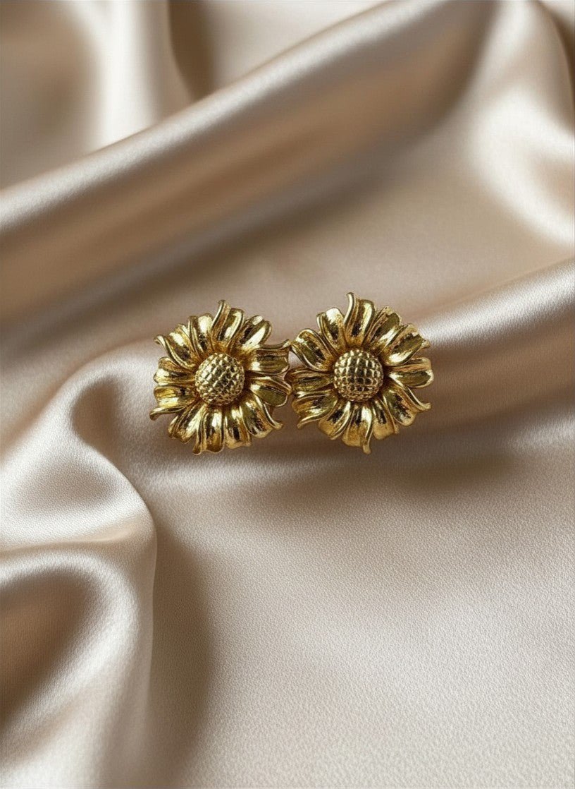 Aretes Topo Elegantes | Rodio y Acero - Al estilo Martinez