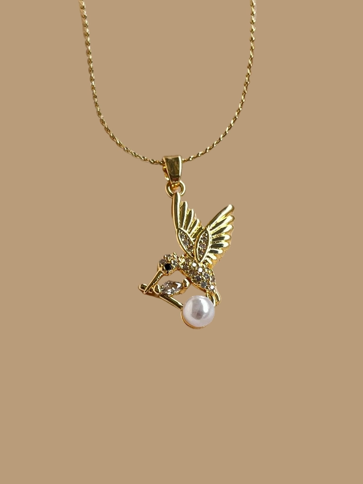 Cadena Dije Colibrí - Al estilo Martinez
