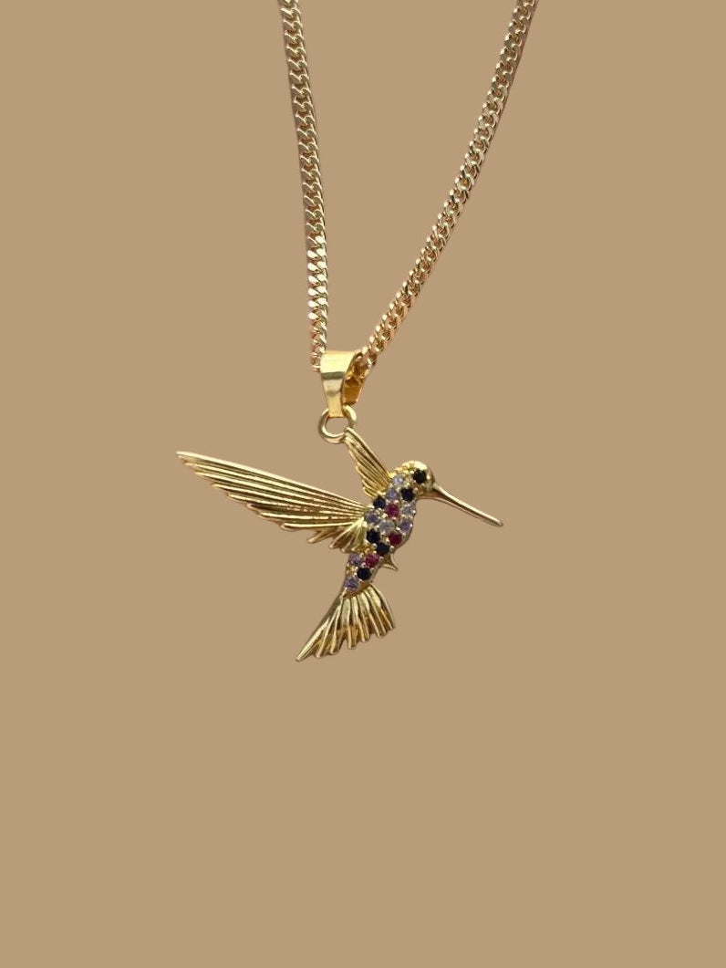 Cadena Dije Colibrí❤️ - Al estilo Martinez