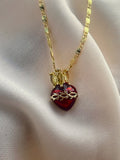 Cadena Dije Sagrado Corazón - Al estilo Martinez