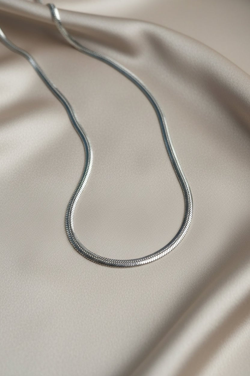 Cadenas Plateadas para Hombre | Acero Inoxidable | Estilos y Tamaños Variados - Al estilo Martinez