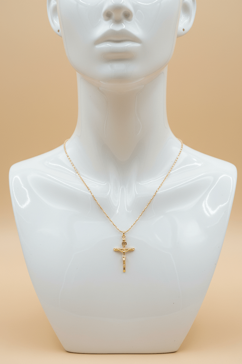 Collares con Dijes Católico | Acero Inoxidable y Rodio - Vol.2 - Al estilo Martinez